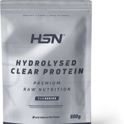 HSN Clear Whey Evoclear Hydro | Sin Sabor 500g | Aislado de Proteína Hidrolizada de Suero de Leche | Textura Muy Ligera | No Incluye Dosificador | No-GMO, Vegetariana, Sin Gluten ni Soja